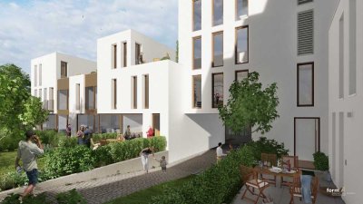 WE A3.2 -Erdgeschoss-Terrassen-Wohnung in architektonisch anspruchsvoller Wohnanlage!