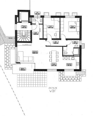 NeubauStilvolle 3-Zimmer-Wohnung mit Balkon und EBK in Donaueschingen
