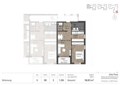 Willkommen im Wohnquartier "Alte Post"  - Neubau von 107 Wohneinheiten
