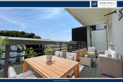 VON POLL - FRIEDRICHSDORF: Barrierefreies Wohnen mit Sonnenbalkon in gepflegter Wohnanlage