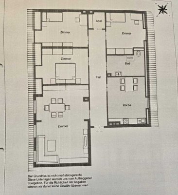 Sanierte 4-Zimmer-DG-Wohnung in Oberhausen, zentral gelegen