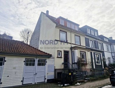 Renovierungsbedürftiges Altbremer Haus 
in Bremen-Peterswerder