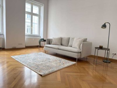 4-Zimmer-Altbauwohnung mit Stellplatz
