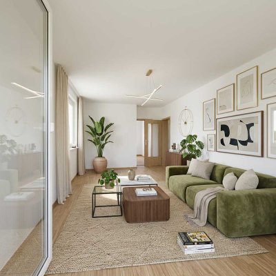 Einladende 3-Zimmer Wohnung mit Balkon in Zwickau