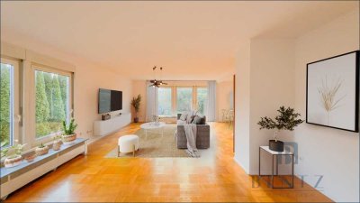 Moderner Bungalow mit Tiefgarage und Carport