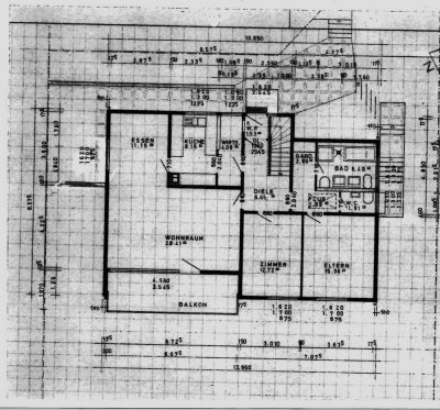 Modernisierte Wohnung mit dreieinhalb Zimmern sowie Balkon und EBK in Horb