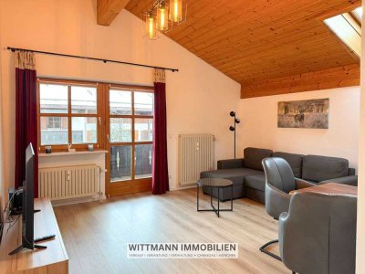 Charmante 2-Zimmer-DG-Wohnung mit Bergblick