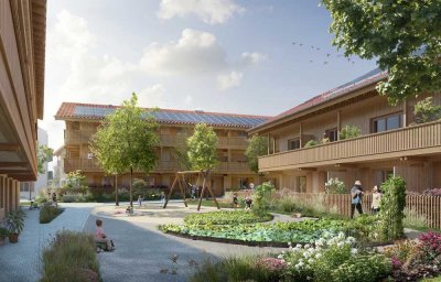 RESERVIERT: 2-Zimmerwohnung mit großer Terrasse und Garten