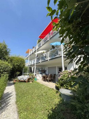 Sunny apartment -  balcony with view and garage