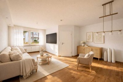 Hochwertig modernisierte 2-Zimmer-Wohnung in begehrter Lage von Mülheim-Saarn