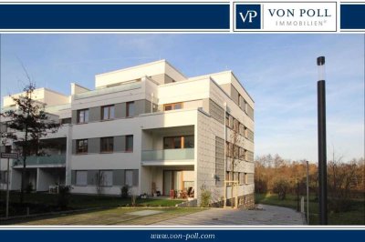 VON POLL - KRONBERG: Erstbezug - moderne barrierefreie Drei-Zimmer-Wohnung mit Terrasse und Garten