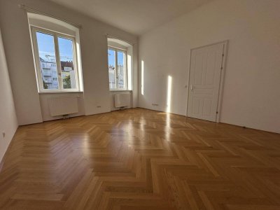AKH-NÄHE, LAZARETTGASSE, sonnige 68 m2 Altbau, 2 Zimmer, Wohnküche, Wannenbad, Parketten, SAT/TV, 3. Liftstock, MED-UNI-Wien