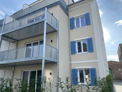 Moderne 3,5-Z-Wohnung mit geräumiger Wohnküche,  Balkon, inkl Stellplatz