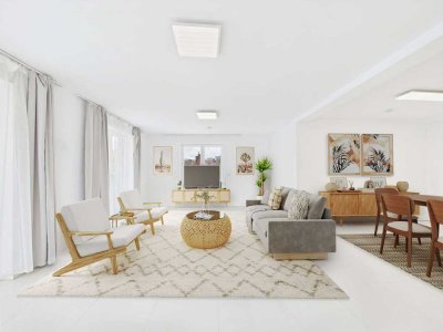 Citywohnung: Neuwertige Etagenwohnung mit Balkon und 3 Stellplätzen