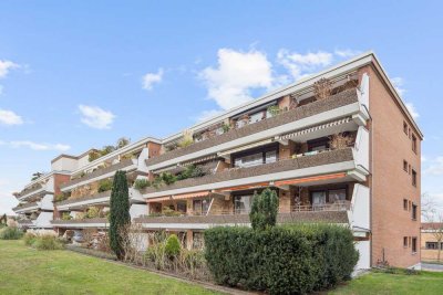 3-Zimmer-Wohnung mit großer Terrasse und separatem Hobbyraum im Heideviertel