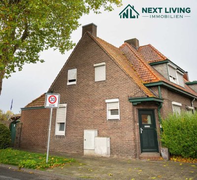 Charmantes Reihenendhaus in Gronau (Westf.) – saniert, mit Garten, Garage & Einbauküche