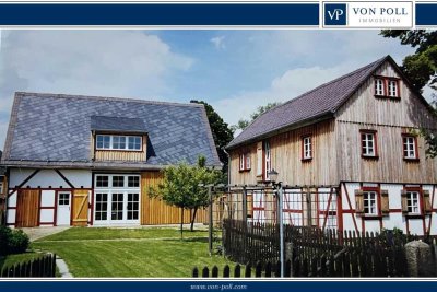 Idyllischer Dreiseitenhof mit historischem Flair und modernem Komfort