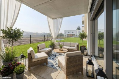 PROVISIONSFREI! 3-Zimmer-Traumwohnung mit sonniger Terrasse &amp; Garten – Bella Vita pur