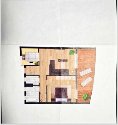 Wohnung verfügbar in Gera �
2 Zimmer, zentrumsnah, vollmöbliert.