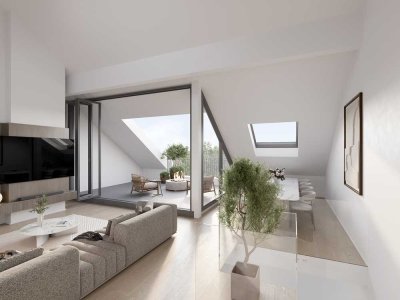 Letzte Einheit! | Exklusives Penthouse auf zwei eigenen Etagen über den Dächern von Köln-Marienburg