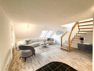 Sehr gut geschnittene 4-Zimmer-Maisonette-Wohnung mit Balkon & EBK