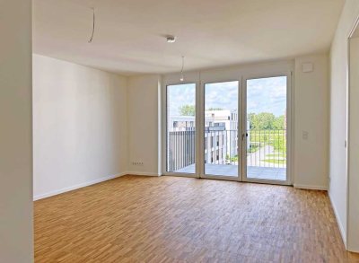 Sofort einziehen: Lichtreiche 4-Zimmer-Wohnung mit sonnigem Balkon im 3. OG der Mühlenau Gärten