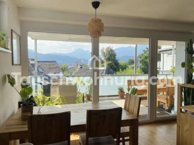 TAUSCHWOHNUNG Moderne sonnendurchflutete Wohnung mit Alpenpanorama
