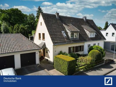 Familienfreundliche Doppelhaushälfte mit Traumgarten in bester Lage von Schwelm