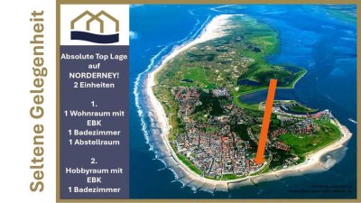 Norderney aller beste Lage - Eigentumswohnung mit Hobbyraum *nur wenige Schritte zum Sandstrand*
