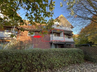 Sonnige Ein-Zimmer-Wohnung mit EBK, Balkon, Keller und Stellplatz in Hohenwarsleben
