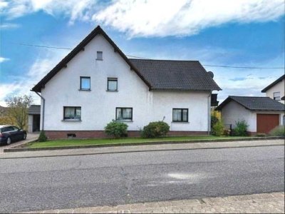Gepflegtes Zweifamilienhaus in Hasborn-Dautweiler großzügig und flexibel