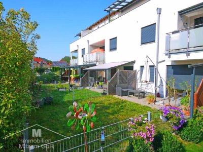 Neuwertige 1,5-Zimmer-EG-Whg. mit EBK u. TG-Stellplatz in bevorzugter Wohnlage