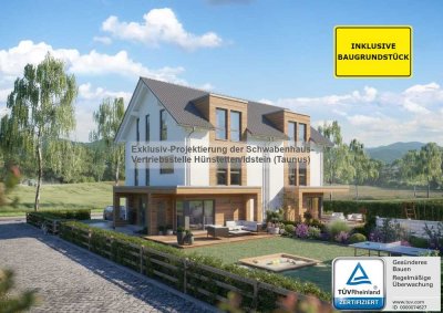 *** Eppstein / individuell planb. DHH-Neubau (mit FESTPREIS, u. verbindlicher Terminschiene) m. KG