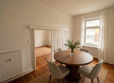 Frisch sanierte 4-Zimmer-Wohnung mit großzügigem Grundriss — sofort bezugsfertig