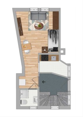 1 Zimmerapartment in Hofheim