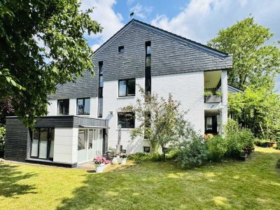 Stilvolles Architektenhaus mit gr. Garten und Einliegerwohnung in Münster-Wolbeck!