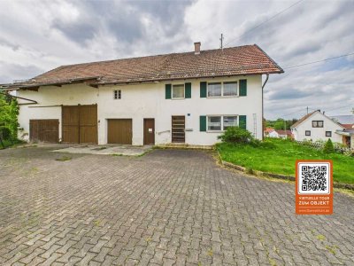 Sanierungsbedürftiges Bauernhaus mit viel Potenzial in Geretshausen