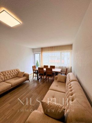 Sanierte 3-Zimmer-Wohnung mit Balkon und Garage in gepflegter Wohnanlage