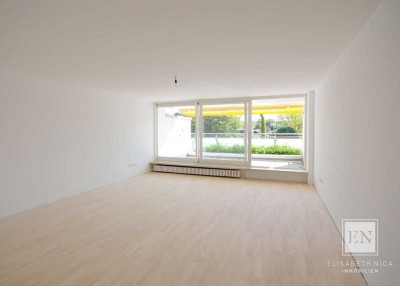 Große, ruhige 2-Zimmer-Wohnung mit sonniger Terrasse in Haar