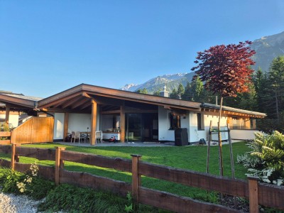 Neues Doppelhaus mit Garten und Terrasse in Leutasch