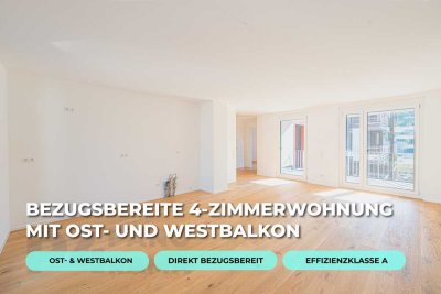 Traumhafte 4-Zimmerwohnung für Familien mit offener Wohnküche und Balkon