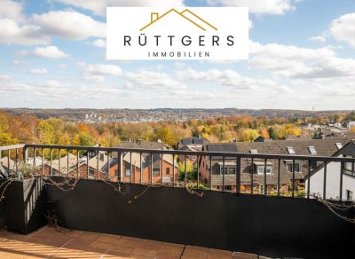 Atemberaubende 2-Zimmer-Maisonette mit spektakulärem Weitblick über W-tal &  Tiefgaragenstellplatz