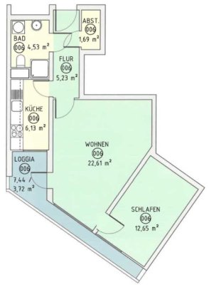 2-Zimmer Wohnung in Hannover Linden-Nord