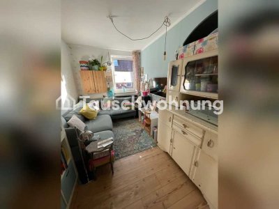 Tauschwohnung: Tausche helle 2 Z,WK,B mit Gartenmb. gegen helle 3 Z.Altbau