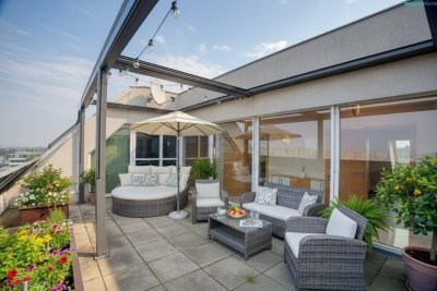 150 m² Luxus-Penthouse mit hochwertiger Ausstattung &amp; 31 m² Panorama-Terrasse in Wien
