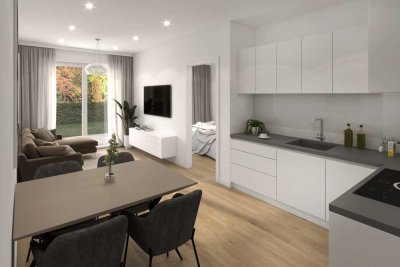 Stilvolle, neuwertige 2-Raum-EG-Wohnung mit geh. Innenausstattung mit EBK in Liederbach am Taunus
