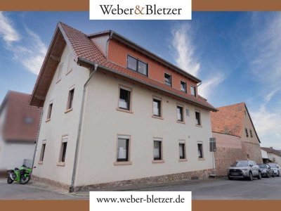 Mehrparteienhaus mit 4 Wohneinheiten, historischer Scheune & großem Garten in bester Lage!