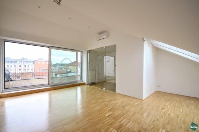 Blick über Wien: Klimatisierte 4-Zimmer-Wohnung mit 2 großen Terrassen