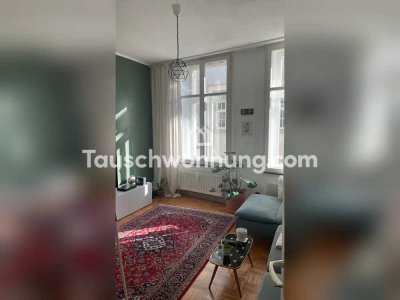 Tauschwohnung: Schöne Altbauwohnung im Zentrum und/oder 1-Zimmer mit Garten