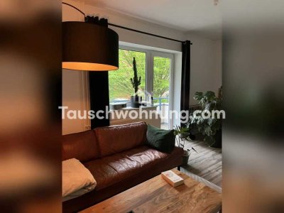 Tauschwohnung: Ruhig gelegene Wohnung mit Blick ins Grüne